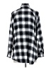 SO Plaid Silver Long Sleeve Button-Down Shirt Size S - photo 2