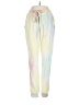 Cherish Tie-dye Yellow Casual Pants Size M - photo 1