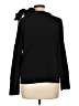 Caslon 100% Cotton Black Pullover Sweater Size Lg Petite - photo 2