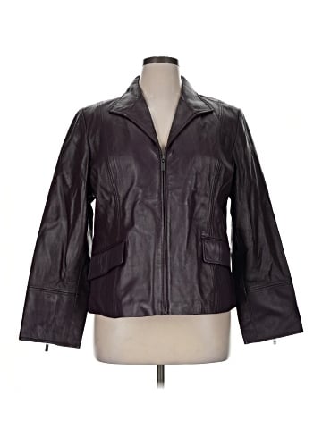 Pamela McCoy Leather Jacket (view 1)
