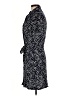 POPSUGAR 100% Rayon Polka Dots Hearts Black Blue Casual Dress Size M - photo 5