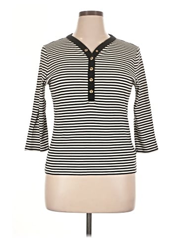 Lauren by Ralph Lauren 3/4 Sleeve Top (view 1)