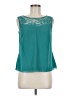 Azazie 100% Polyester Teal Sleeveless Blouse Size 8 - photo 1
