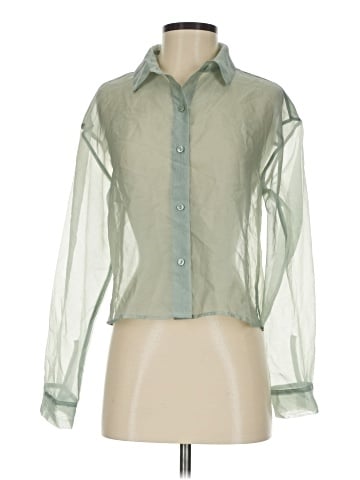 Abercrombie & Fitch Long Sleeve Blouse (view 1)