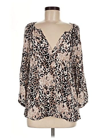 Joie 3/4 Sleeve Silk Top (view 1)