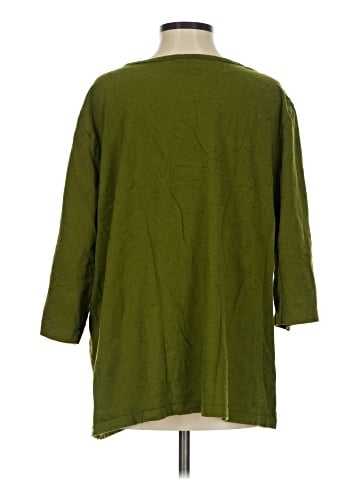 Liz & Me 3/4 Sleeve Blouse (view 2)
