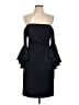 Calvin Klein Black Cocktail Dress Size 10 - photo 1