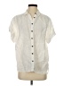 J.Crew Ivory Short Sleeve Blouse Size S - photo 1