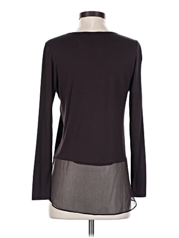 Lola & Sophie Long Sleeve Silk Top (view 2)