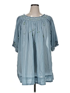 Free People 3/4 Sleeve Blouse