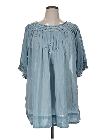 Free People 3/4 Sleeve Blouse (view 1)