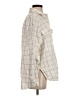 Everlane Tweed Ivory Long Sleeve Button-Down Shirt Size S - photo 4
