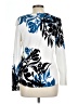Chico's Floral White Pullover Sweater Size L - photo 2