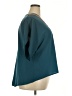 Shein Curve Teal 3/4 Sleeve Blouse Size 18 Plus (3) - photo 4