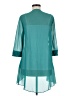 Azazie 100% Polyester Teal 3/4 Sleeve Blouse Size 8 - photo 2