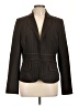The Limited Stripes Brown Blazer Size 12 - photo 1