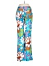 Weekend 100% Cotton Tropical Blue Casual Pants Size 6 - photo 2