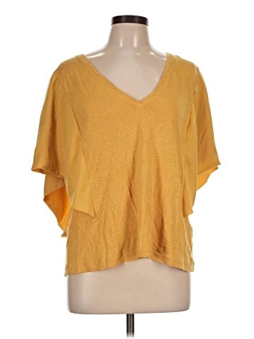 BCBGMAXAZRIA Short Sleeve Top (view 1)