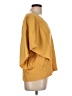 BCBGMAXAZRIA Yellow Short Sleeve Top Size L - photo 4