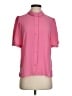 J.Crew 100% Polyester Pink Short Sleeve Blouse Size XS - photo 1