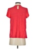 Left Coast by Dolan 100% Polyester Red Short Sleeve Blouse Size XS - photo 2