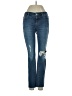 Lucky Brand Hearts Blue Jeans Size 00 - photo 1