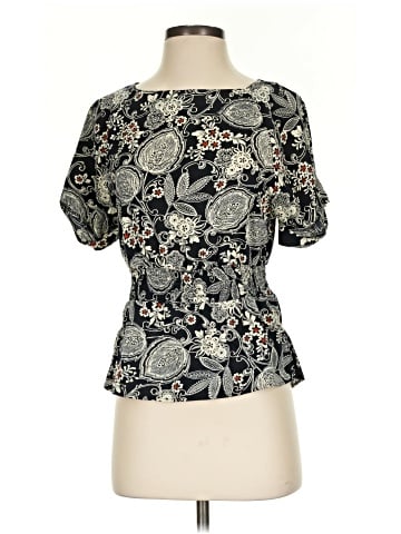 Banana Republic Factory Store Short Sleeve Blouse (view 1)