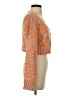 Blue Blush Tweed Orange Cardigan Size S - photo 4