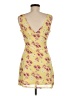 Shein Floral Yellow Cocktail Dress Size 6 - photo 2