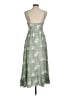 Simplee 100% Polyester Paisley Green Casual Dress Size M - photo 2