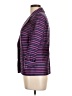 Talbots Stripes Purple Blazer Size 10 - photo 5