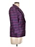 Talbots Stripes Purple Blazer Size 10 - photo 4