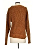 Something Navy Tweed Brown Pullover Sweater Size S - photo 2