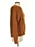 Something Navy Tweed Brown Pullover Sweater Size S - photo 4