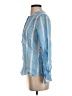 Persifor Stripes Blue Long Sleeve Blouse Size XS - photo 5
