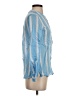 Persifor Stripes Blue Long Sleeve Blouse Size XS - photo 4
