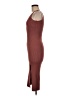 Dynamite Solid Brown Casual Dress Size M - photo 5