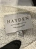 Hayden Color Block Tan Pullover Sweater Size M - photo 7