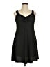 Shein Solid Black Cocktail Dress Size XL/1xl - photo 1