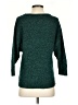 Sparkle & Fade Tweed Green Teal Pullover Sweater Size S - photo 2