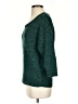 Sparkle & Fade Tweed Green Teal Pullover Sweater Size S - photo 5