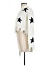 Shein 100% Acrylic Stars Ivory Pullover Sweater Size L - photo 5