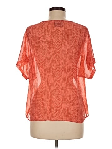 Maeve Short Sleeve Silk Top (view 2)