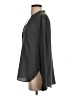 Vince. 100% Silk Gray Long Sleeve Silk Top Size S - photo 5
