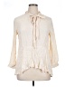 Zara Ivory 3/4 Sleeve Blouse Size XL - photo 1