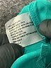 Worthington 100% Polyester Teal Short Sleeve Blouse Size L - photo 8