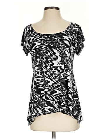 Brittany Black Short Sleeve Top (view 1)