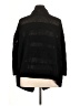 Terra & Sky 100% Polyester Black Cardigan Size 1X - photo 2