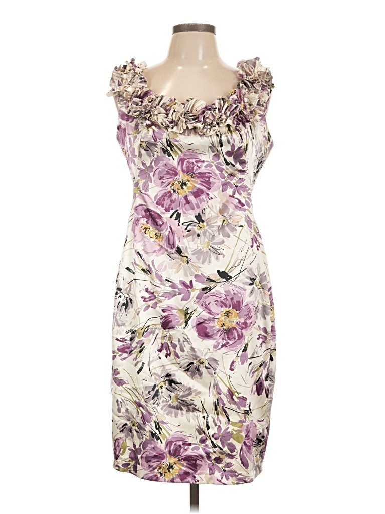 Pre-owned Dressbarn Cocktail Dress In Purple