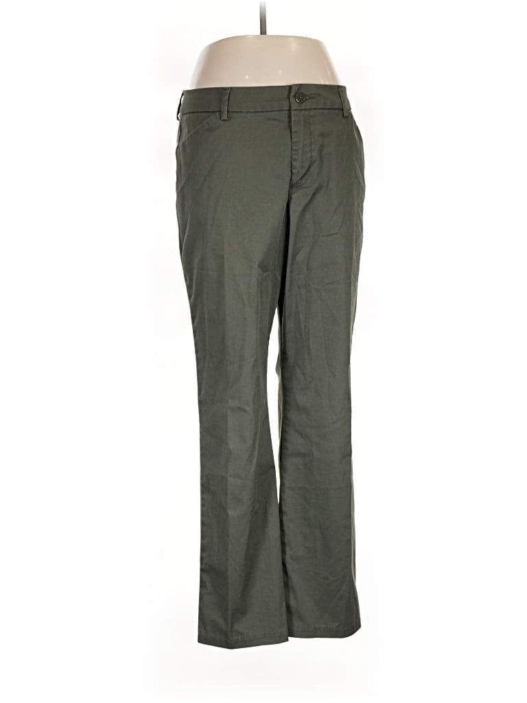 Pre-owned Lee Jeggings In Green